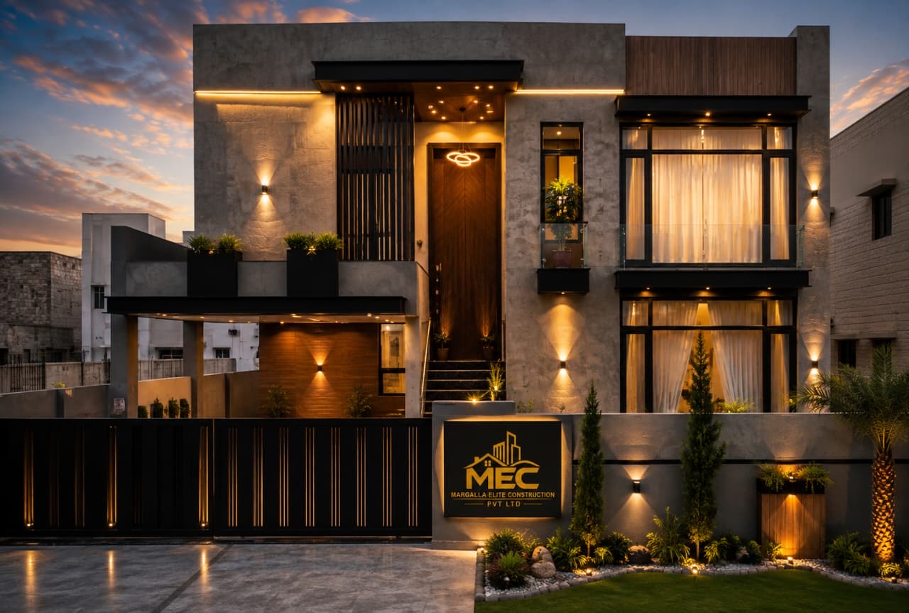Ongoing luxury home project in Faisal Town